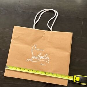 Christian Louboutin Tan Shopping Bag